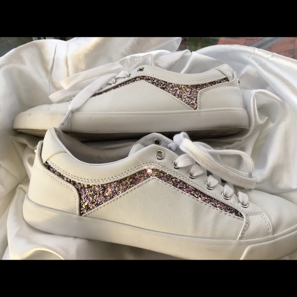 guess sneakers glitter